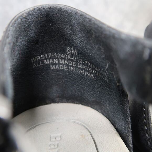 Baretraps Shoes Womens 6 Sandals Casual Fashion Closed Toe Abbie Huarache Black - Picture 12 of 12